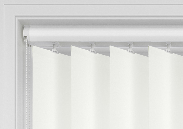 Palermo (Blackout), White - Vertical Blind - Image 13